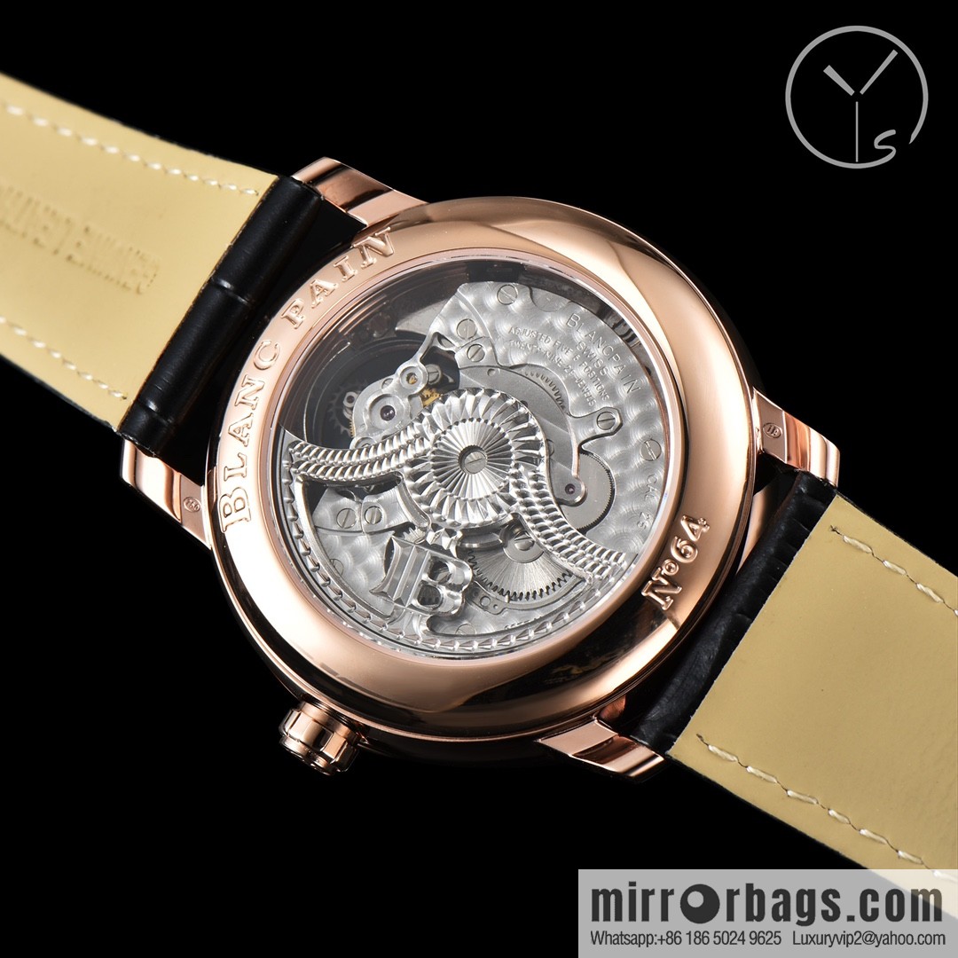 YS Yongshi Blancpain V3 Upgraded Classic Series 6025-1542-55 🎮 True Tourbillon Men's Watch