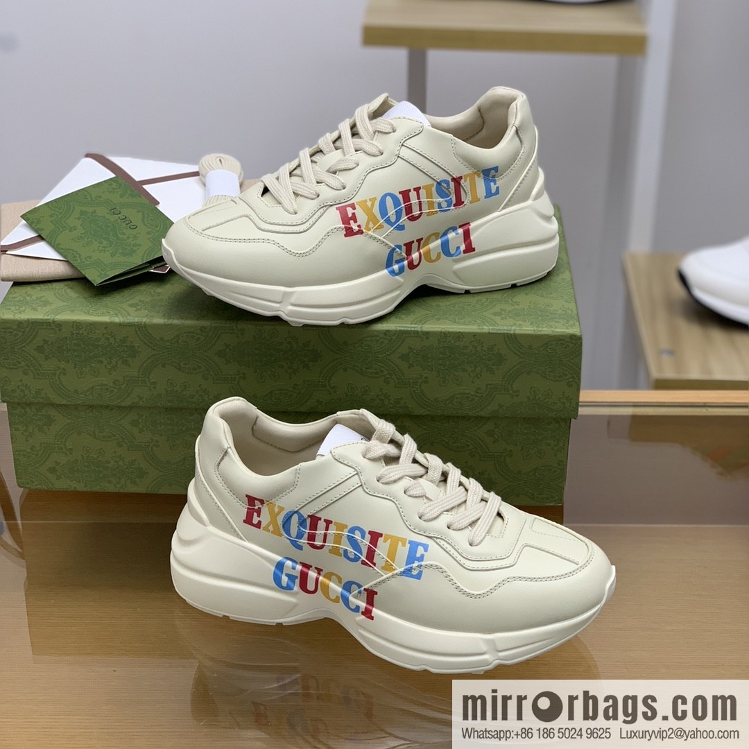 Gucci Gucci new G home Vintage dad shoes casual sneakers