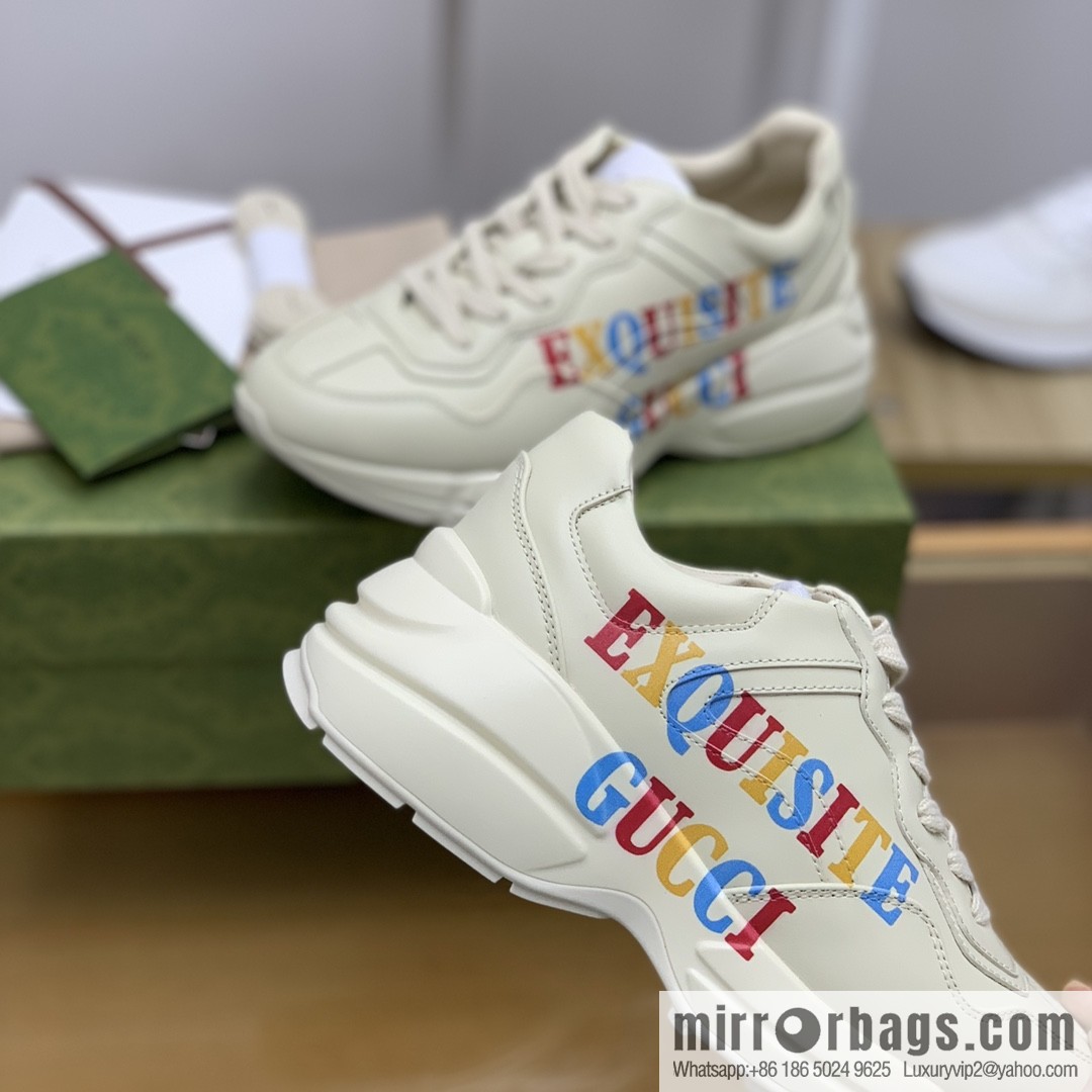 Gucci Gucci new G home Vintage dad shoes casual sneakers