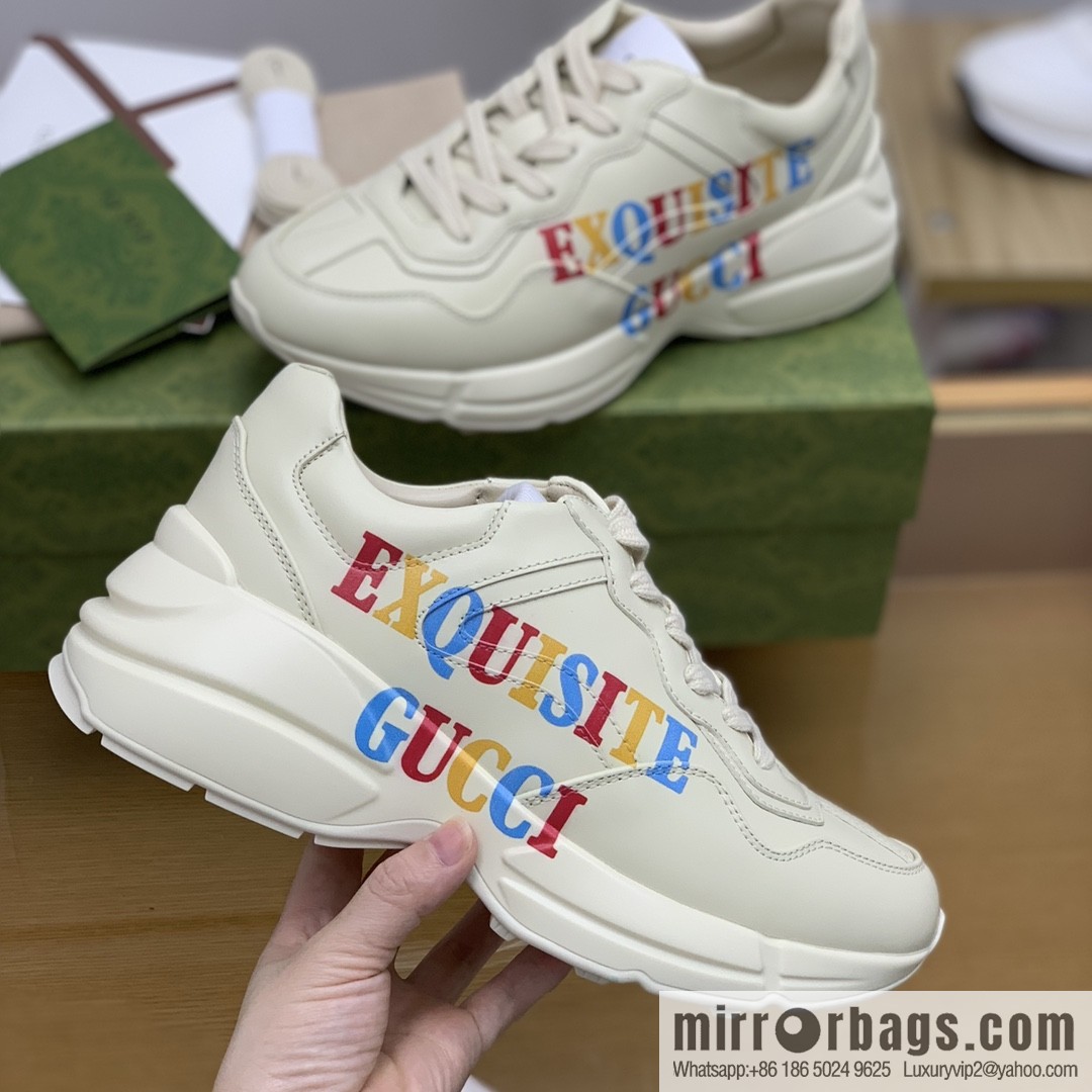 Gucci Gucci new G home Vintage dad shoes casual sneakers