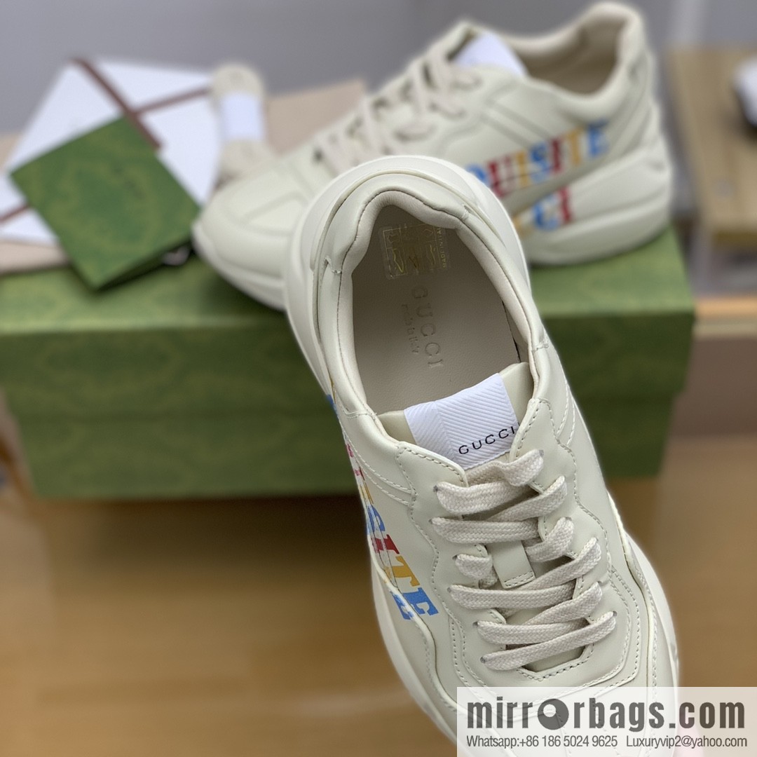 Gucci Gucci new G home Vintage dad shoes casual sneakers