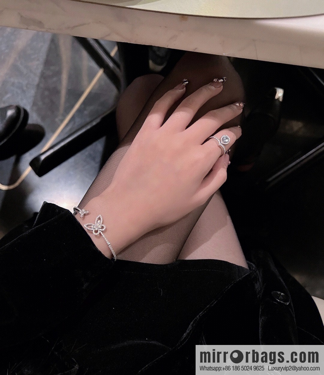 GRAFF Full Diamond Butterfly 🦋 Bracelet