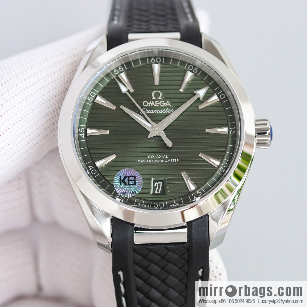 Seahorse 150m Aqua Terra Observatory 41mm 1: Market Exclusive Natural Tape