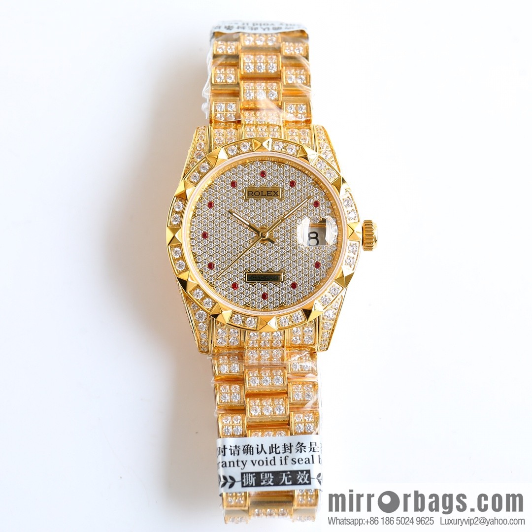 The latest version of Rolex Rolex diary type, week calendar type 🈵 Star Classic series, diameter 36mm
