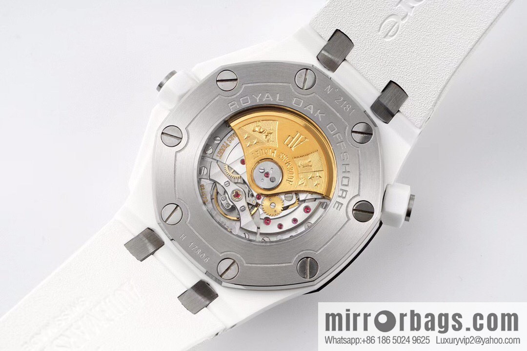 Audemars Piguet AP 15707 White Ceramic 9015 to 3120 Movement Watch