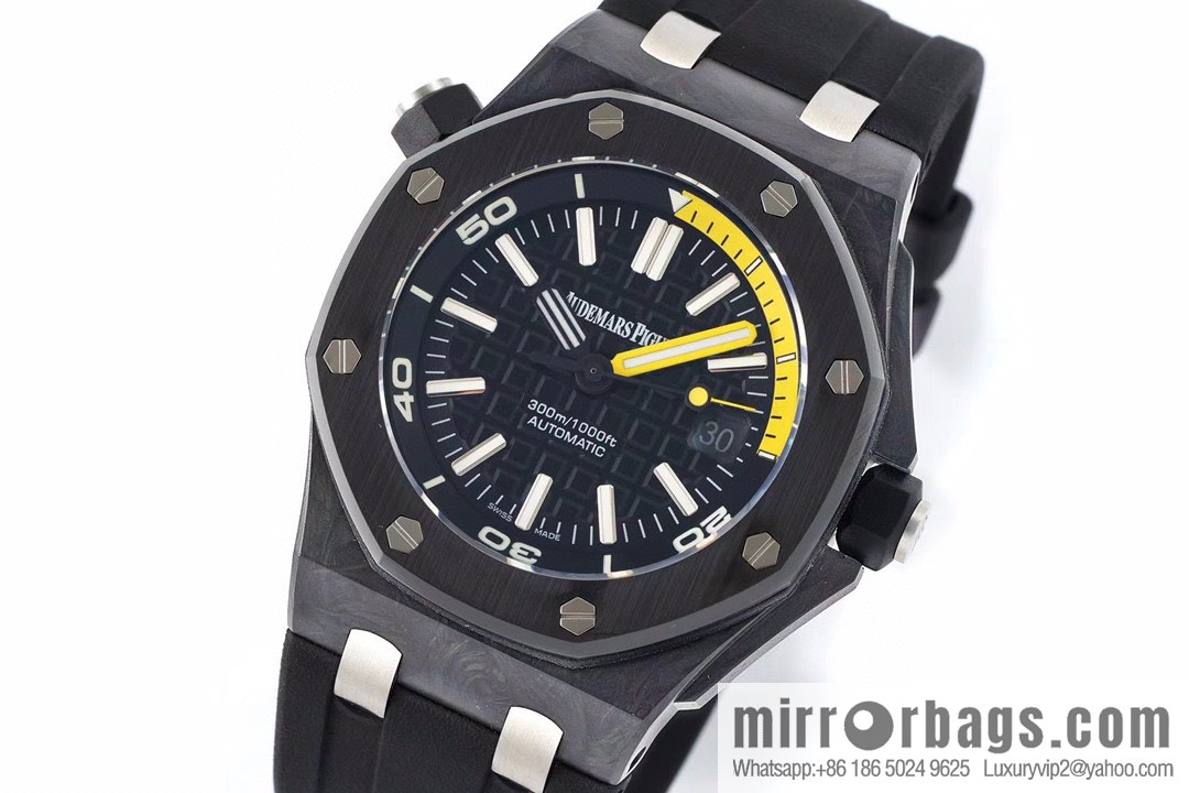 Audemars Piguet AP 15707 White Ceramic 9015 to 3120 Movement Watch