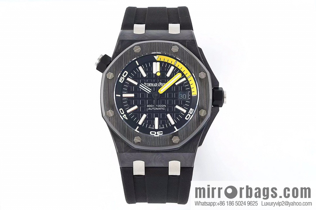 Audemars Piguet AP 15707 White Ceramic 9015 to 3120 Movement Watch