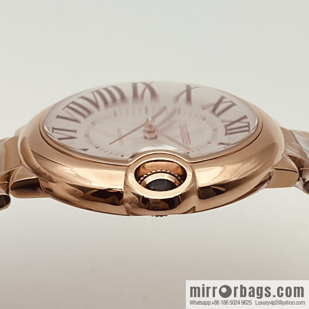 The latest exclusive Cartier Blue balloon 33mm and 36mm official website synchronization