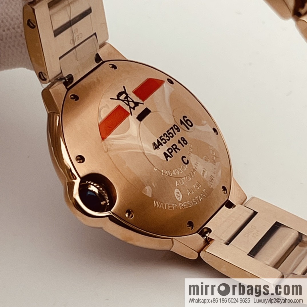 The latest exclusive Cartier Blue balloon 33mm and 36mm official website synchronization