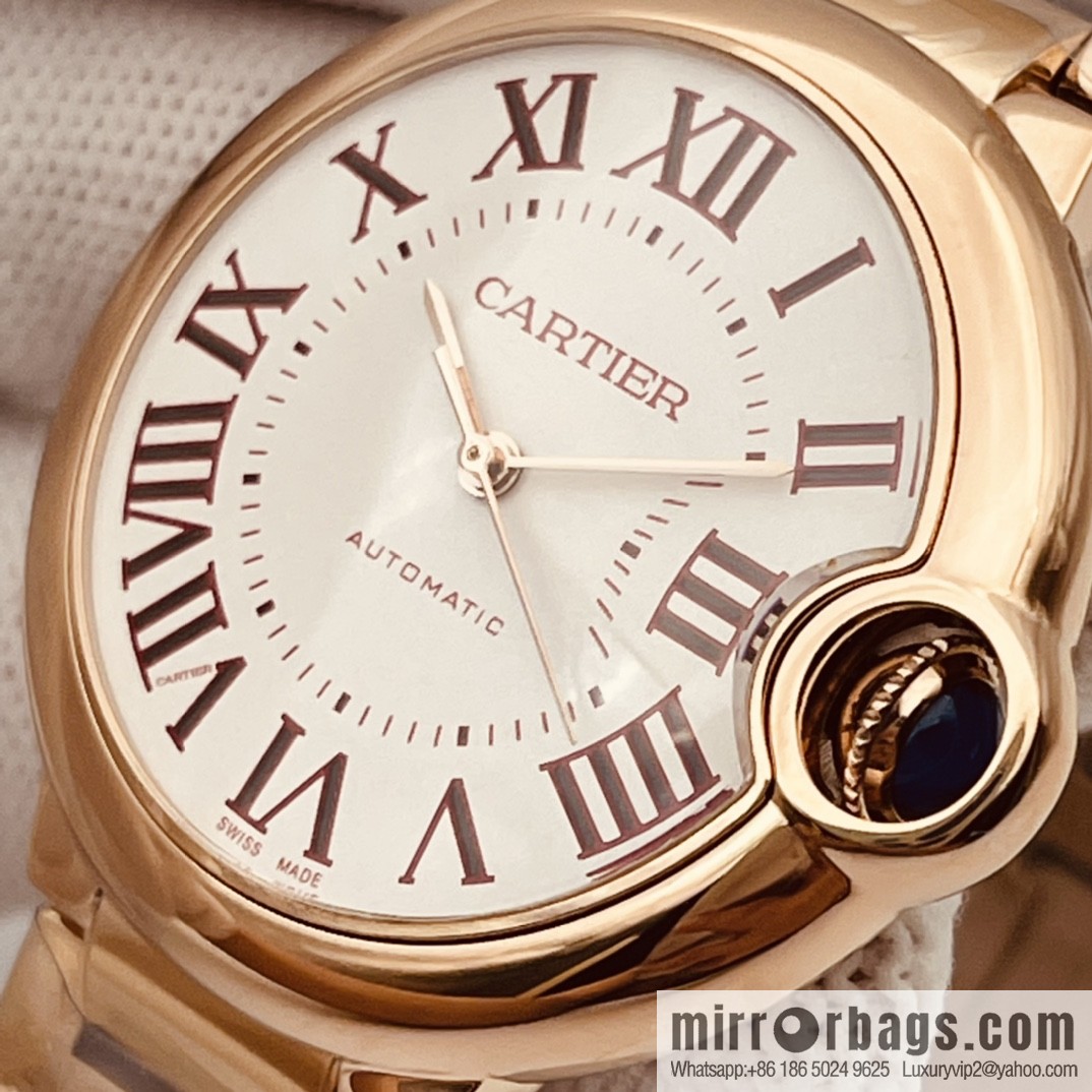 The latest exclusive Cartier Blue balloon 33mm and 36mm official website synchronization