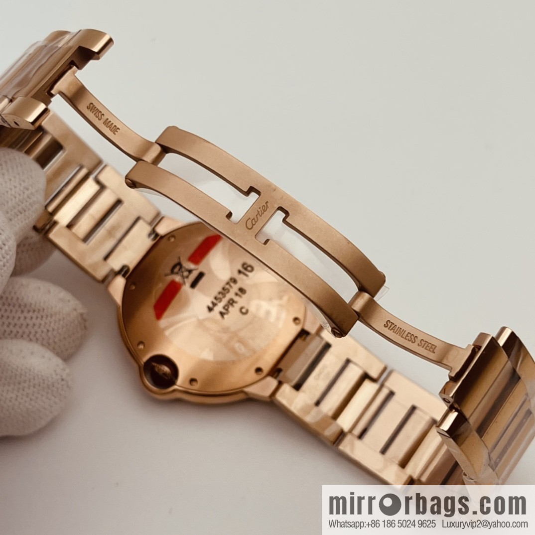 The latest exclusive Cartier Blue balloon 33mm and 36mm official website synchronization