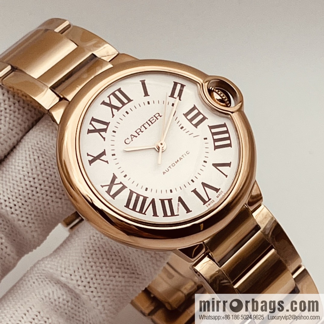 The latest exclusive Cartier Blue balloon 33mm and 36mm official website synchronization