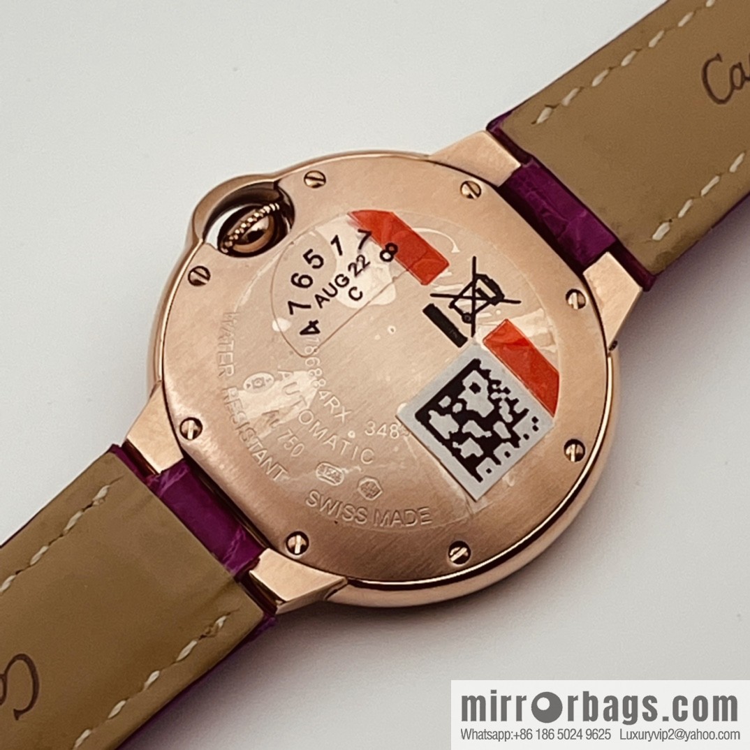 The latest exclusive Cartier Blue balloon 33mm and 36mm official website synchronization