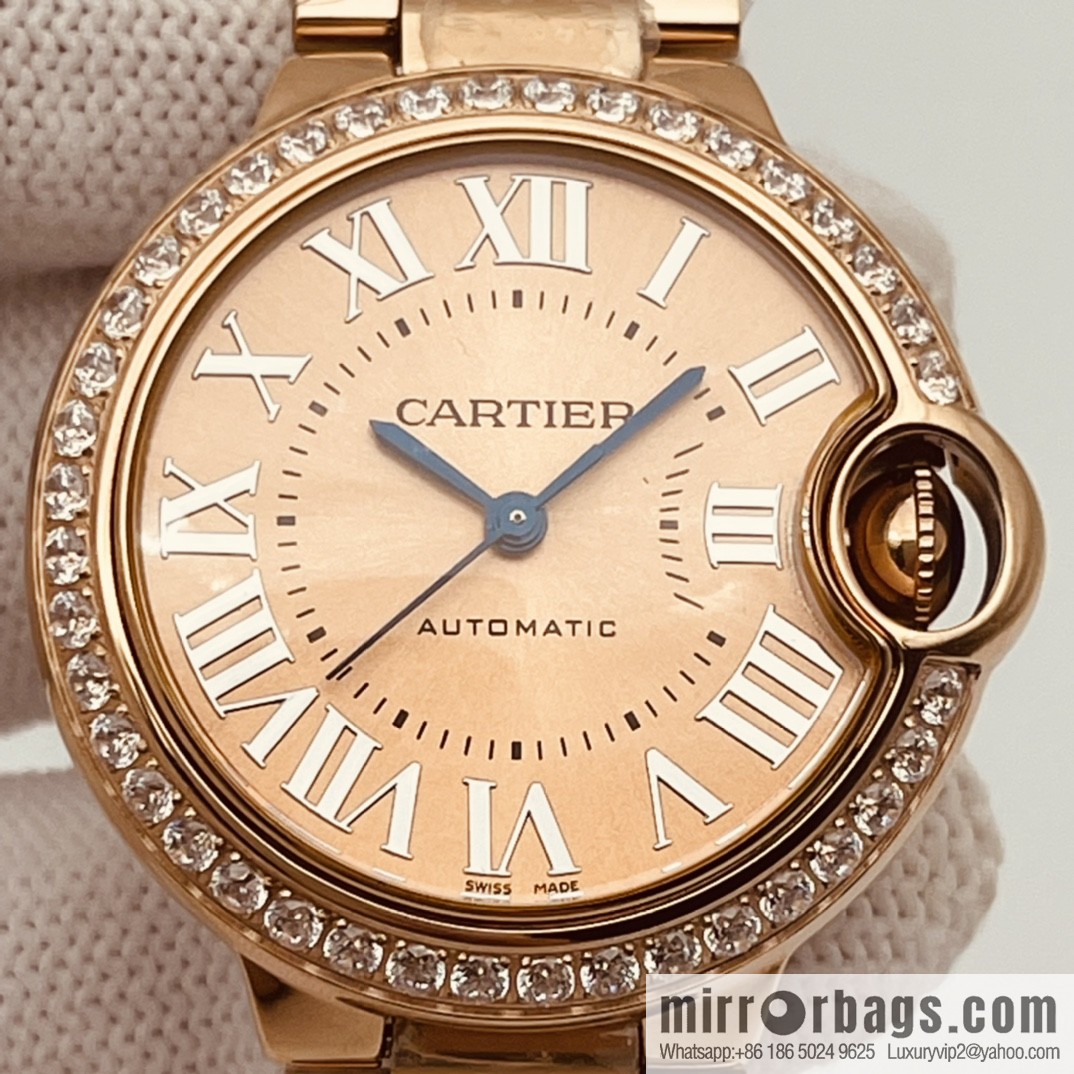 The latest exclusive Cartier Blue balloon 33mm and 36mm official website synchronization