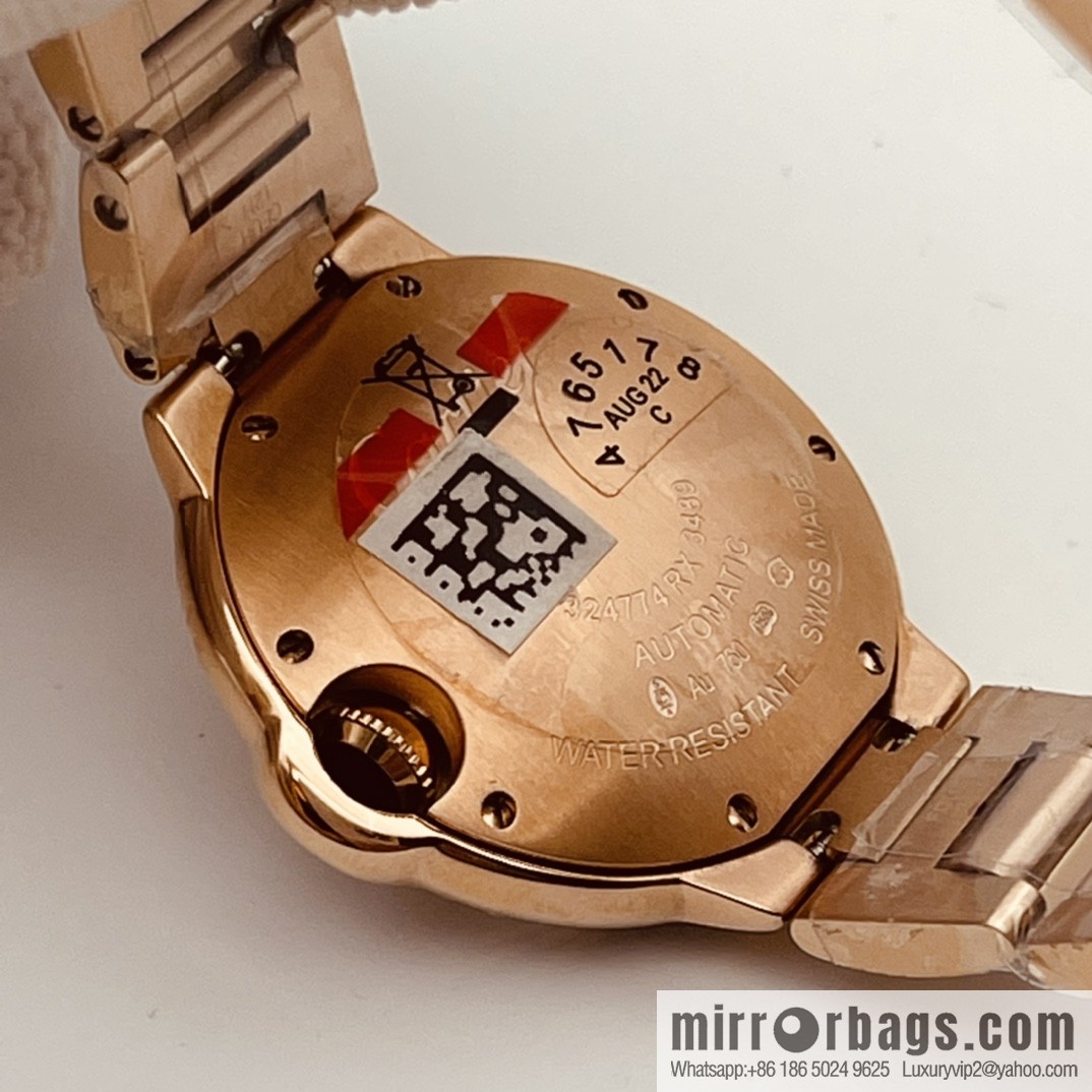 The latest exclusive Cartier Blue balloon 33mm and 36mm official website synchronization