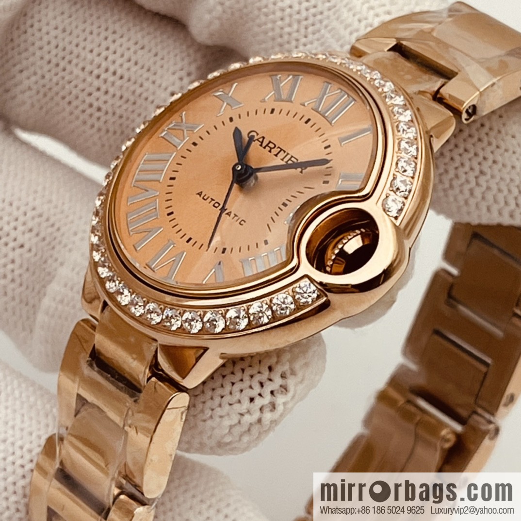 The latest exclusive Cartier Blue balloon 33mm and 36mm official website synchronization