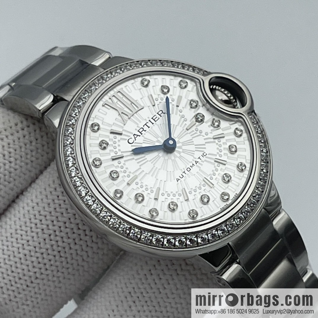 The latest exclusive Cartier Blue balloon 33mm and 36mm official website synchronization