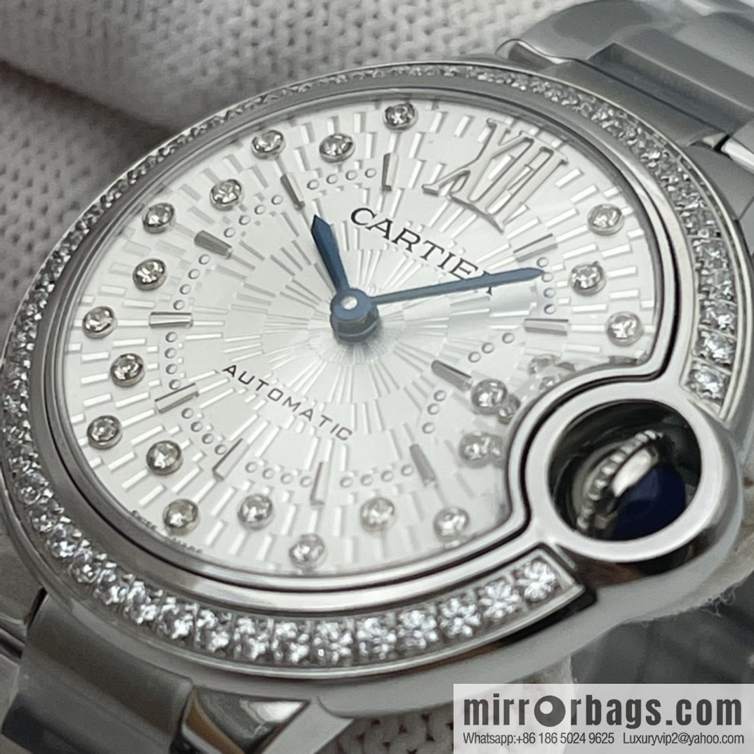 The latest exclusive Cartier Blue balloon 33mm and 36mm official website synchronization