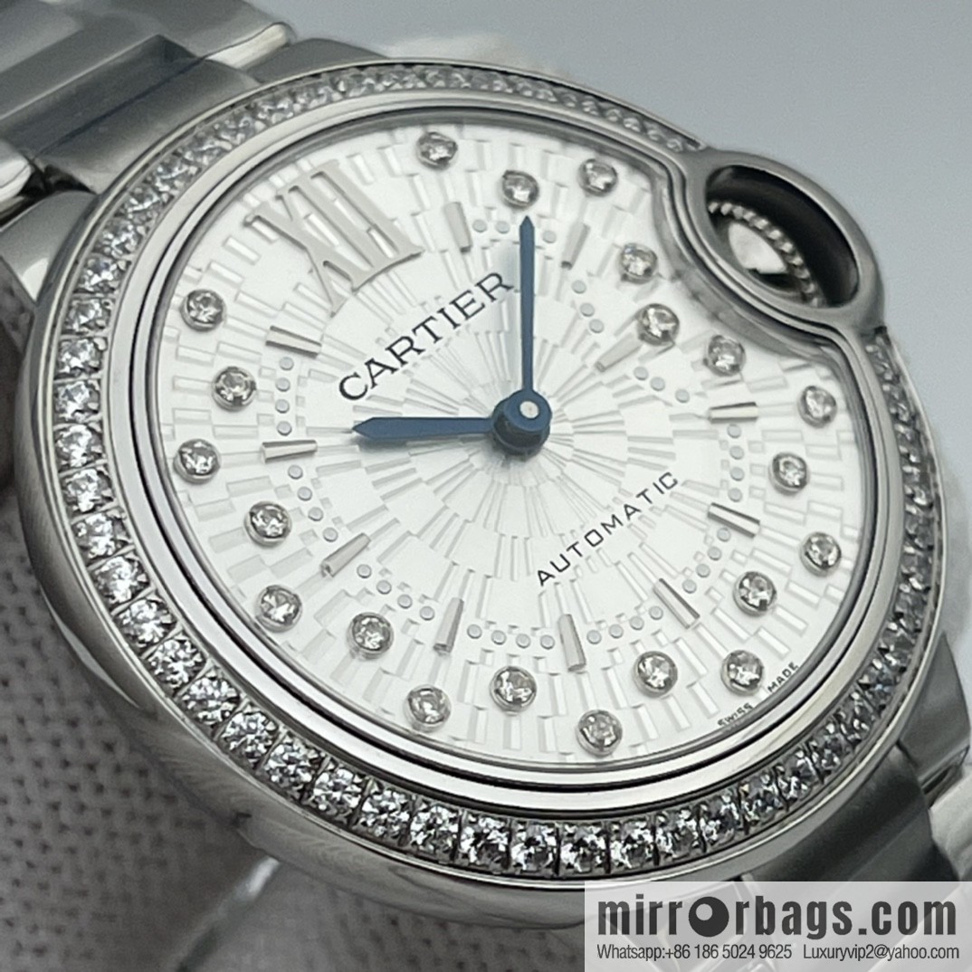 The latest exclusive Cartier Blue balloon 33mm and 36mm official website synchronization