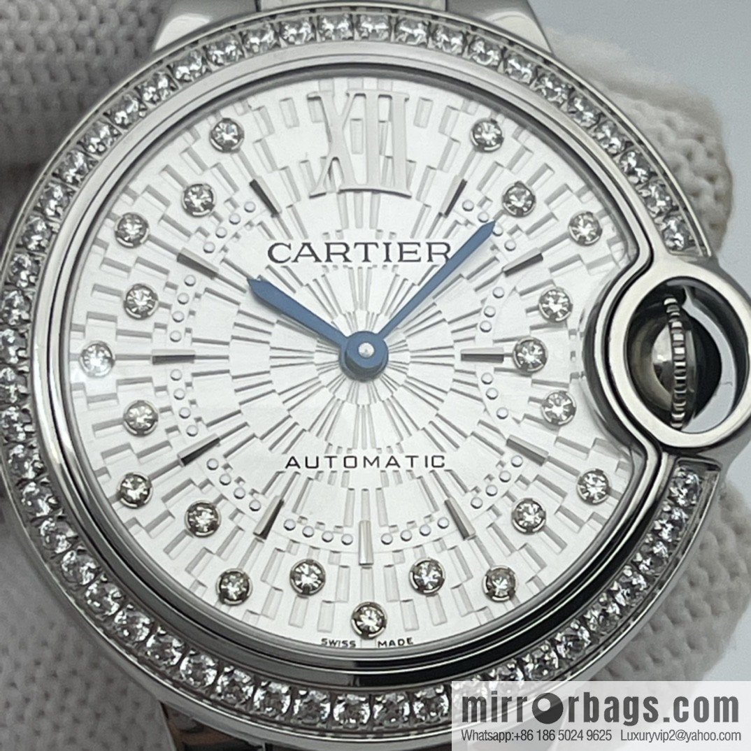 The latest exclusive Cartier Blue balloon 33mm and 36mm official website synchronization