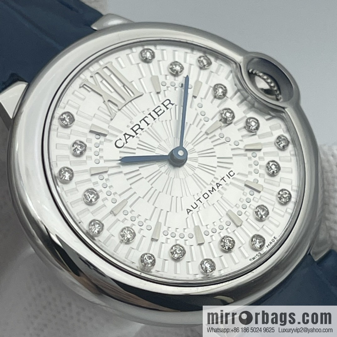The latest exclusive Cartier Blue balloon 33mm and 36mm official website synchronization