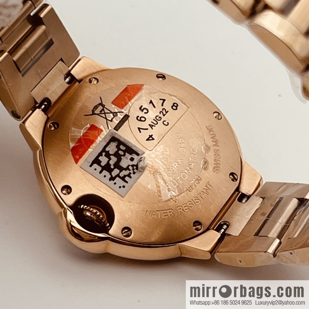 The latest exclusive Cartier Blue balloon 33mm and 36mm official website synchronization