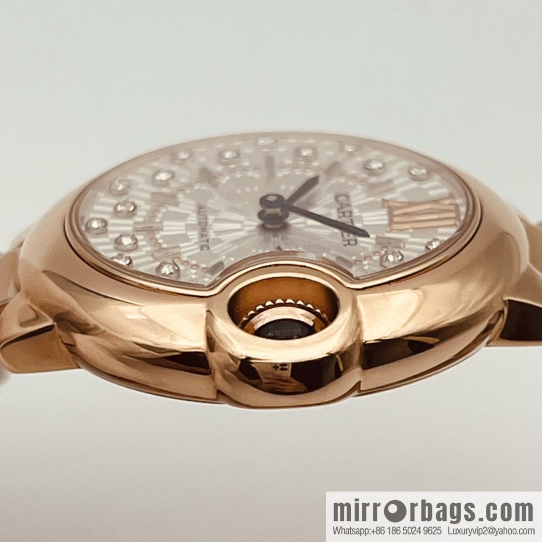 The latest exclusive Cartier Blue balloon 33mm and 36mm official website synchronization