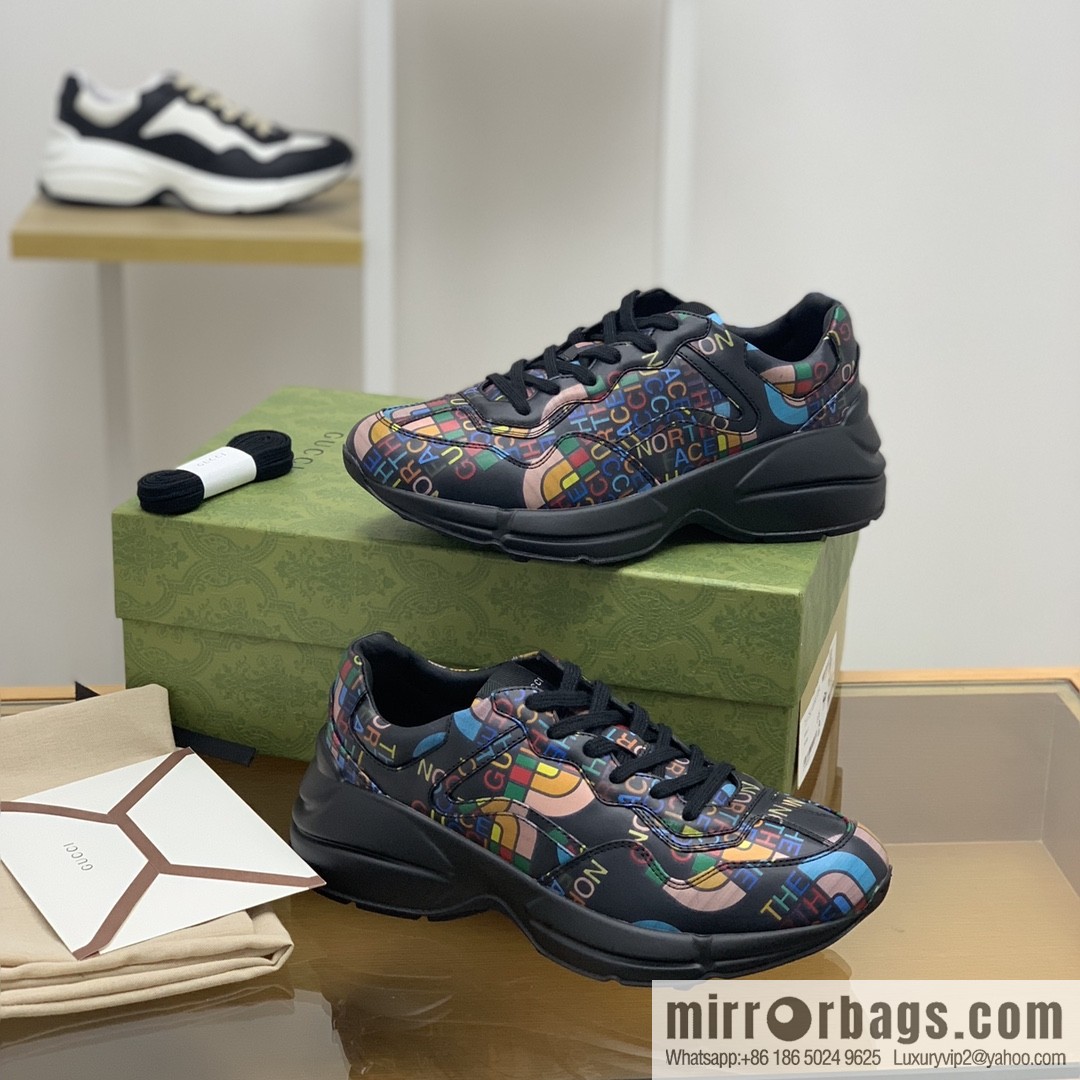 Gucci Gucci [G Home High Version] Unisex Vintage sneakers