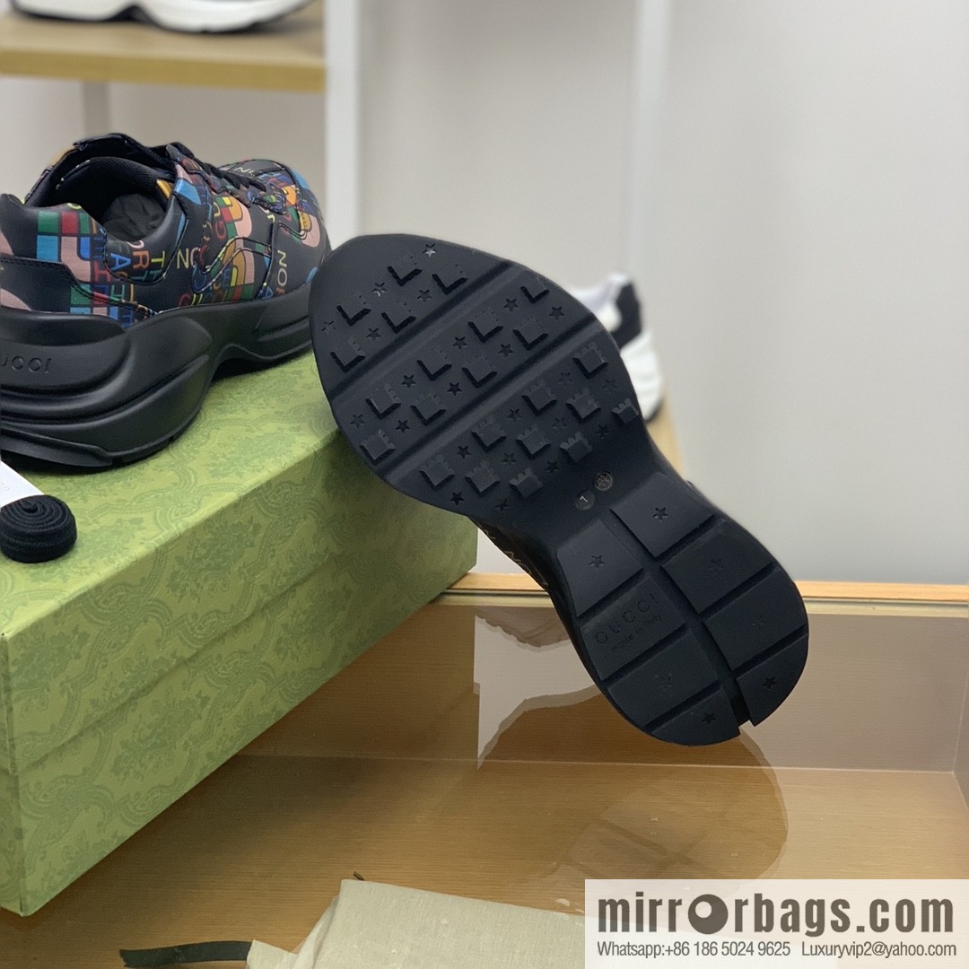 Gucci Gucci [G Home High Version] Unisex Vintage sneakers