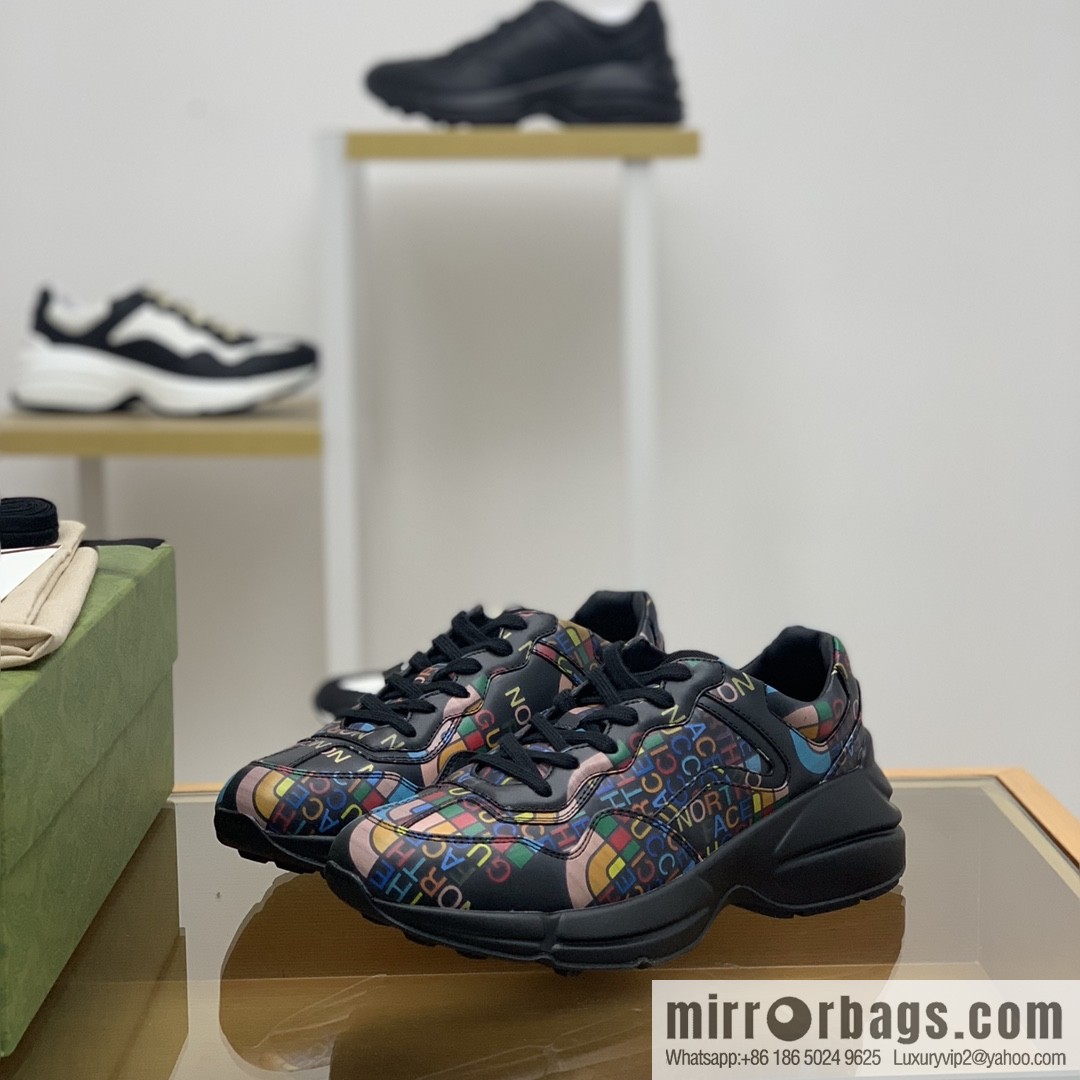 Gucci Gucci [G Home High Version] Unisex Vintage sneakers