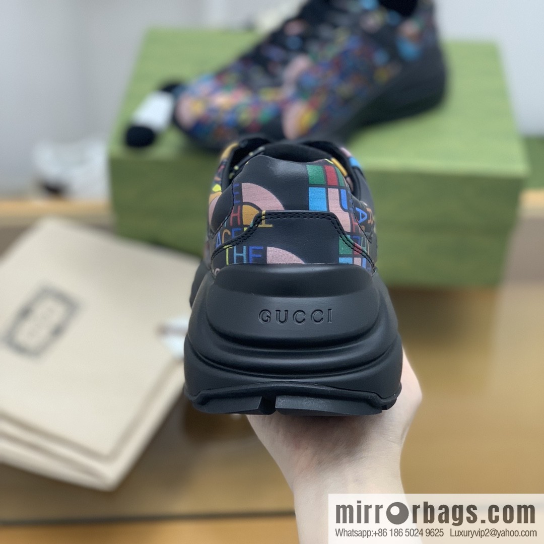 Gucci Gucci [G Home High Version] Unisex Vintage sneakers