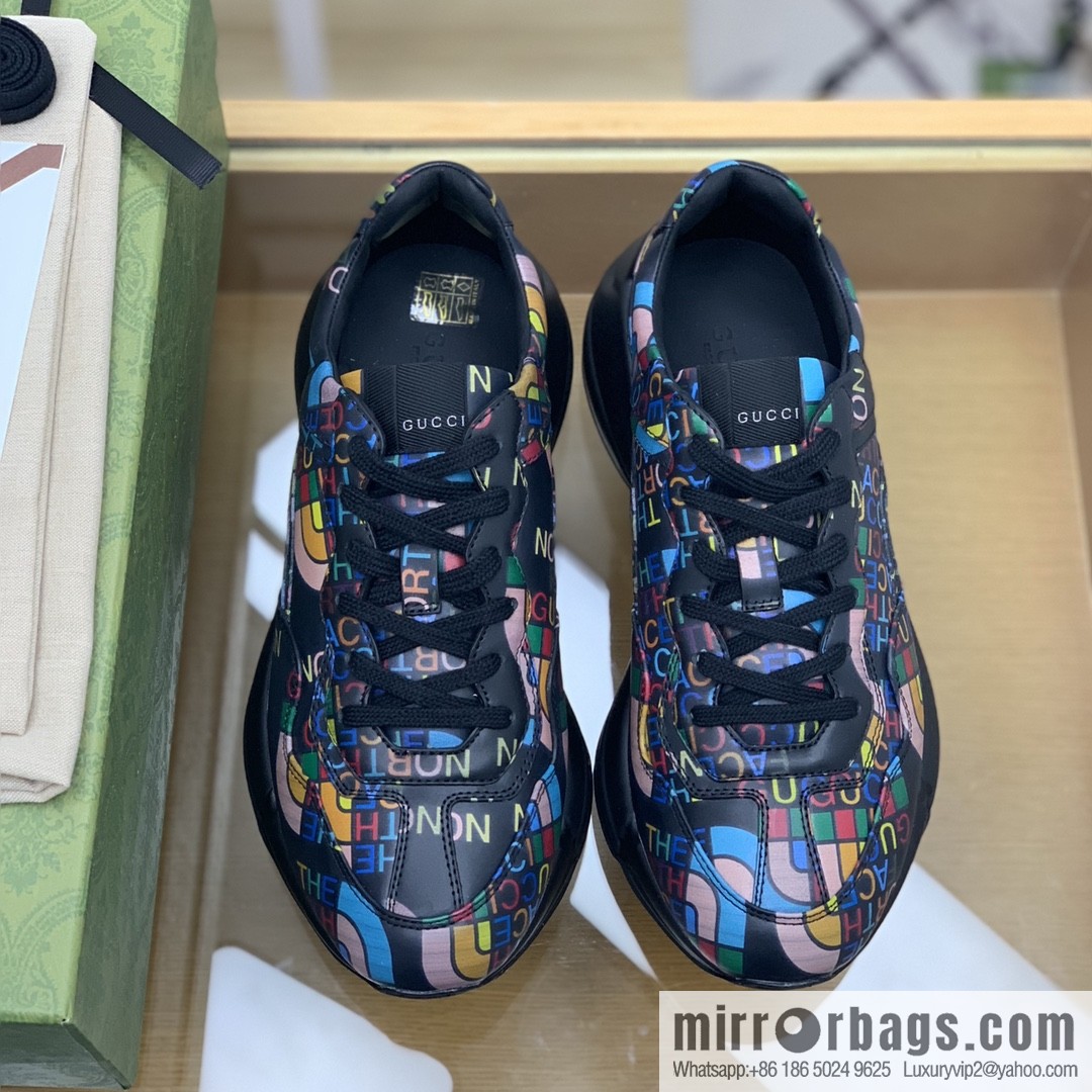 Gucci Gucci [G Home High Version] Unisex Vintage sneakers