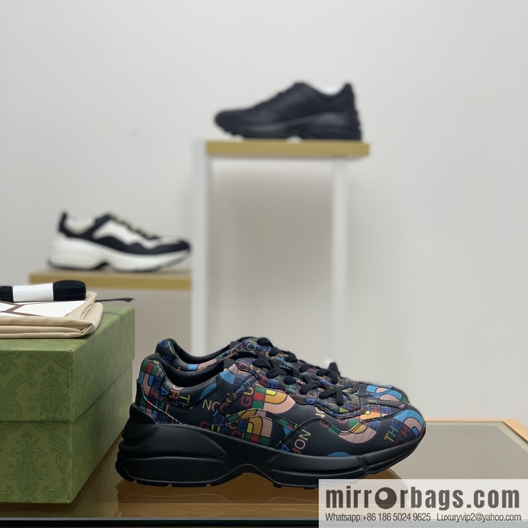 Gucci Gucci [G Home High Version] Unisex Vintage sneakers