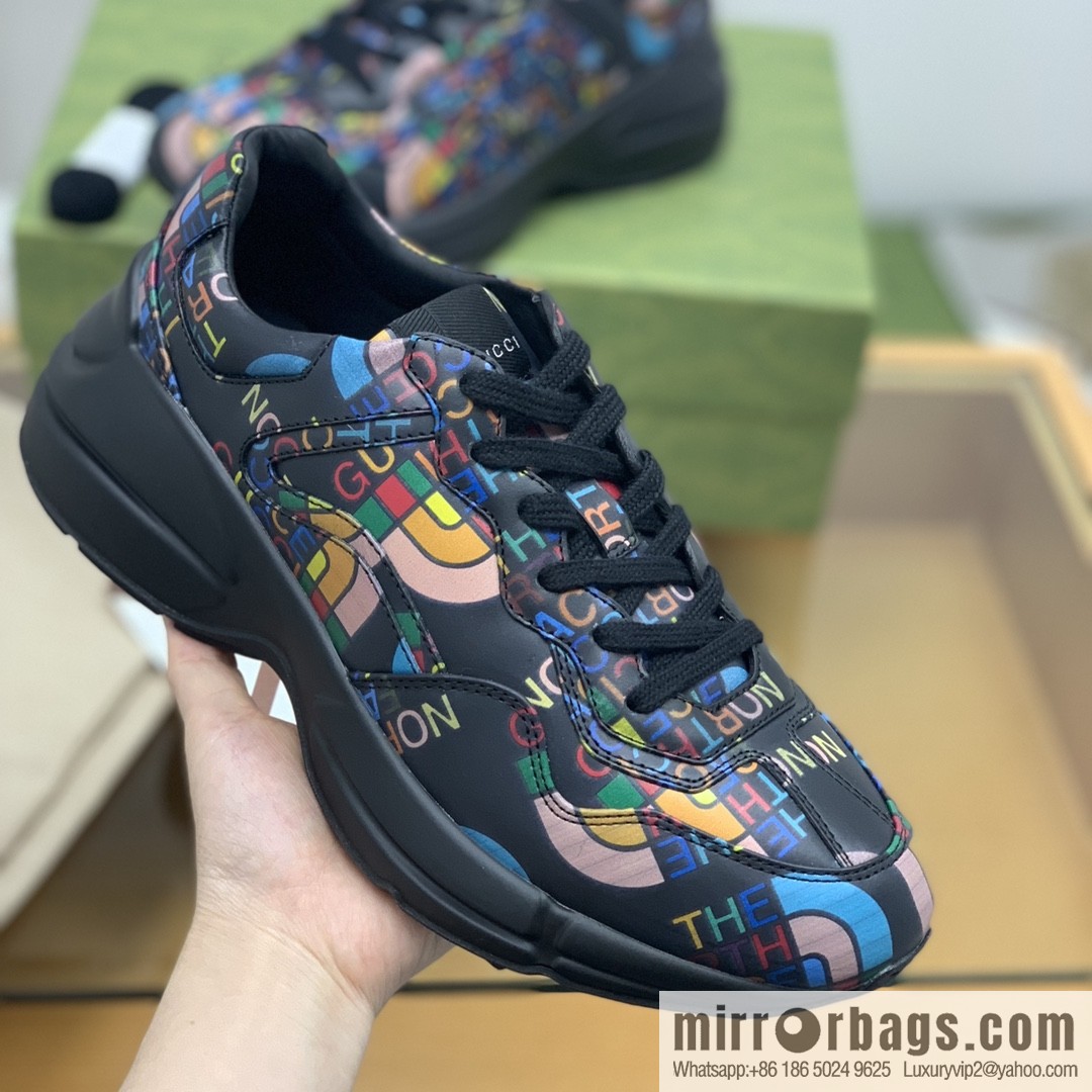 Gucci Gucci [G Home High Version] Unisex Vintage sneakers