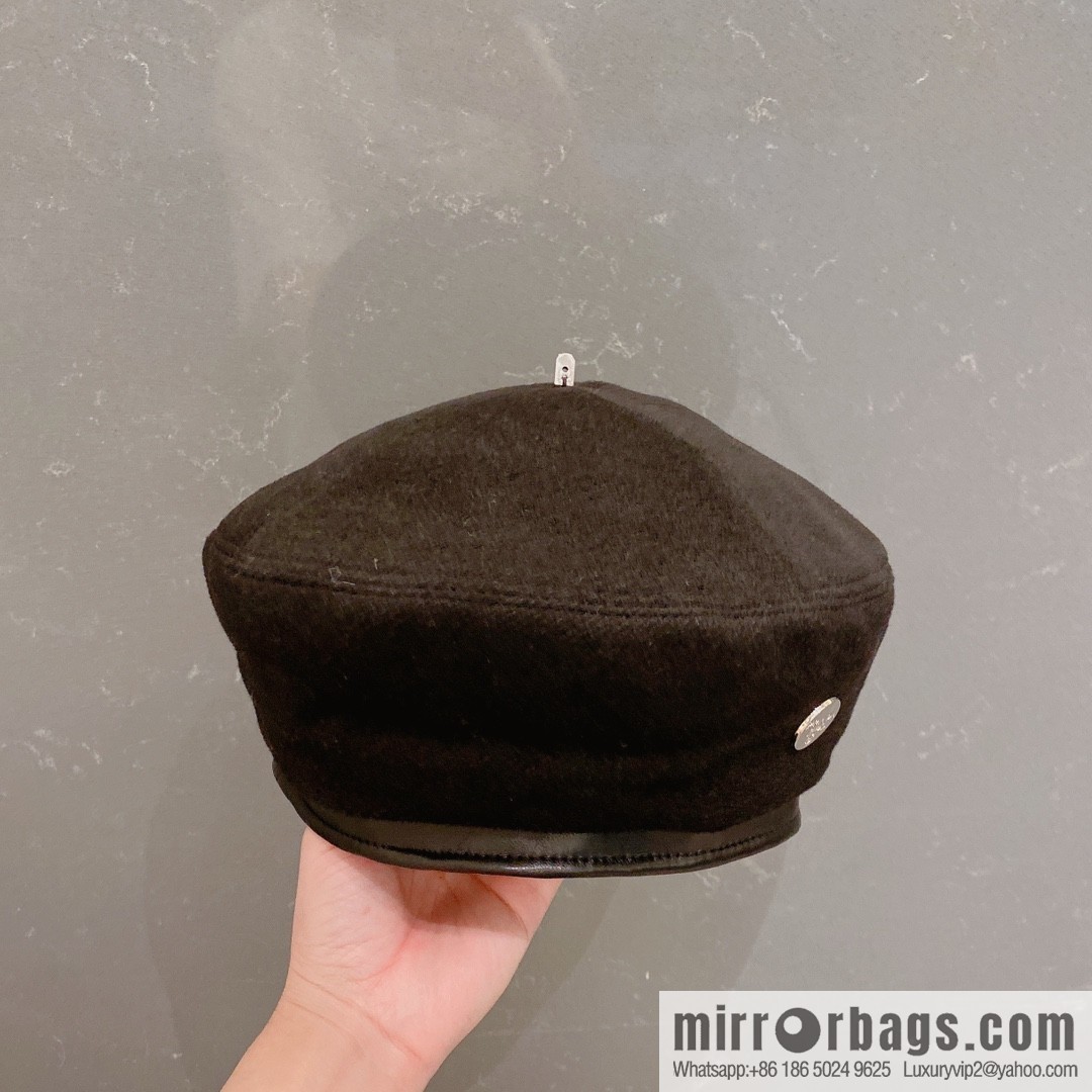 PRADA Prada 2022 autumn and winter new wool beret