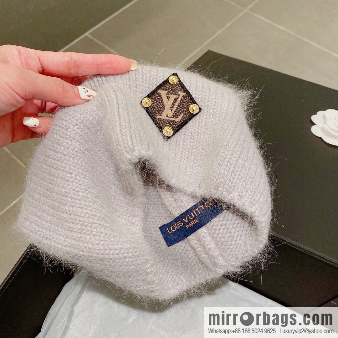 LV Louis Vuitton 2022 autumn and winter new wool knitted wool hat
