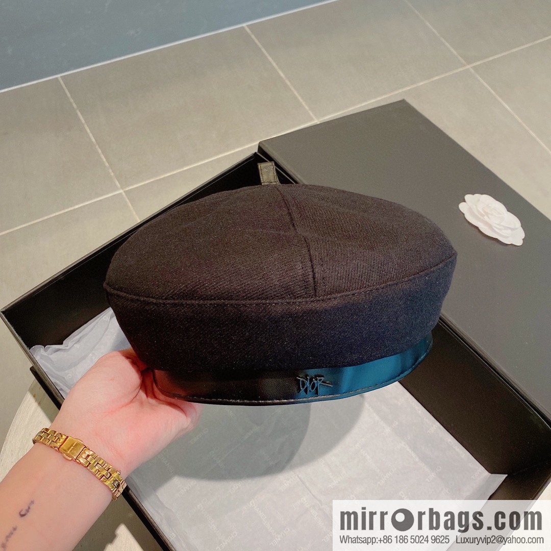 Dior 2022 autumn and winter new wool beret