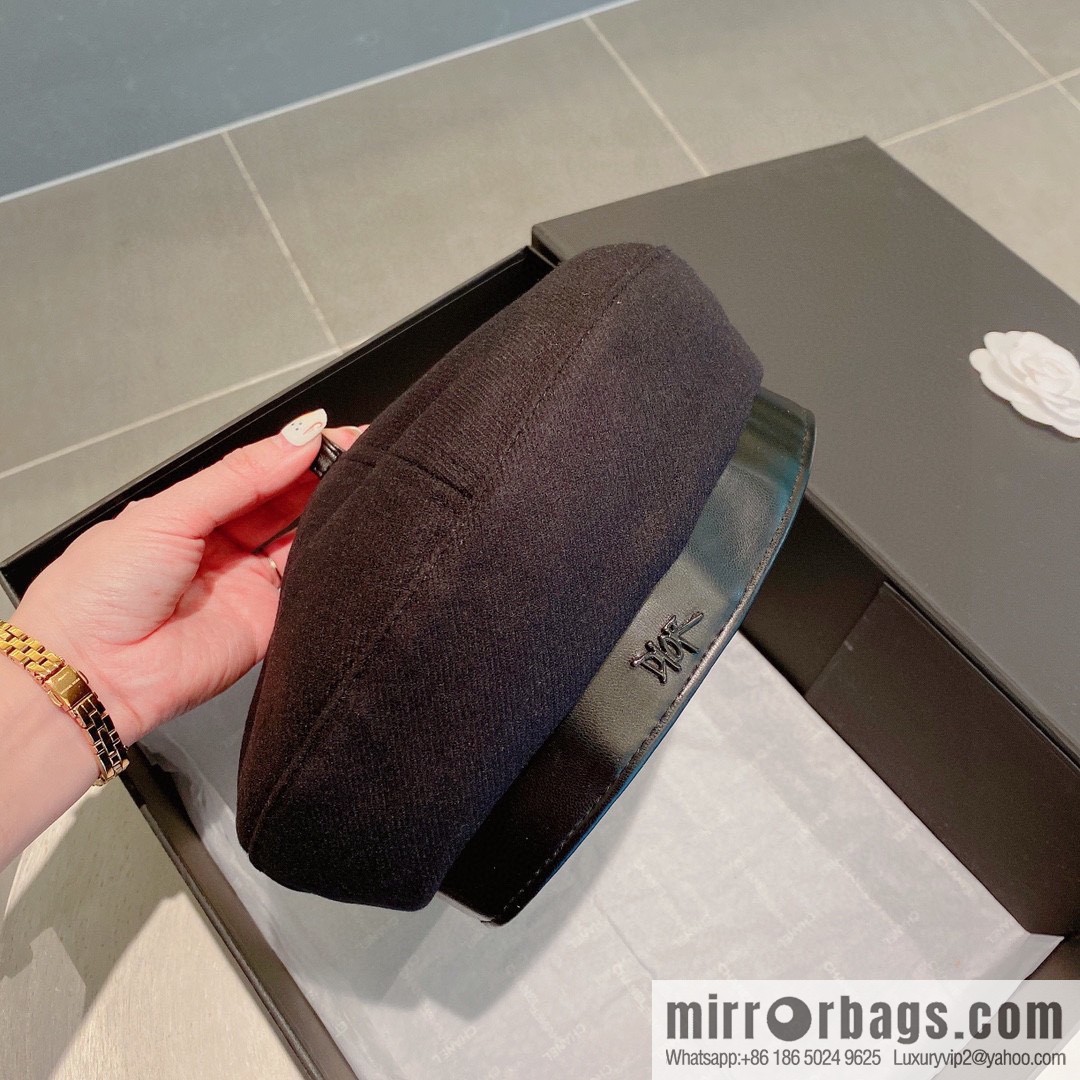Dior 2022 autumn and winter new wool beret