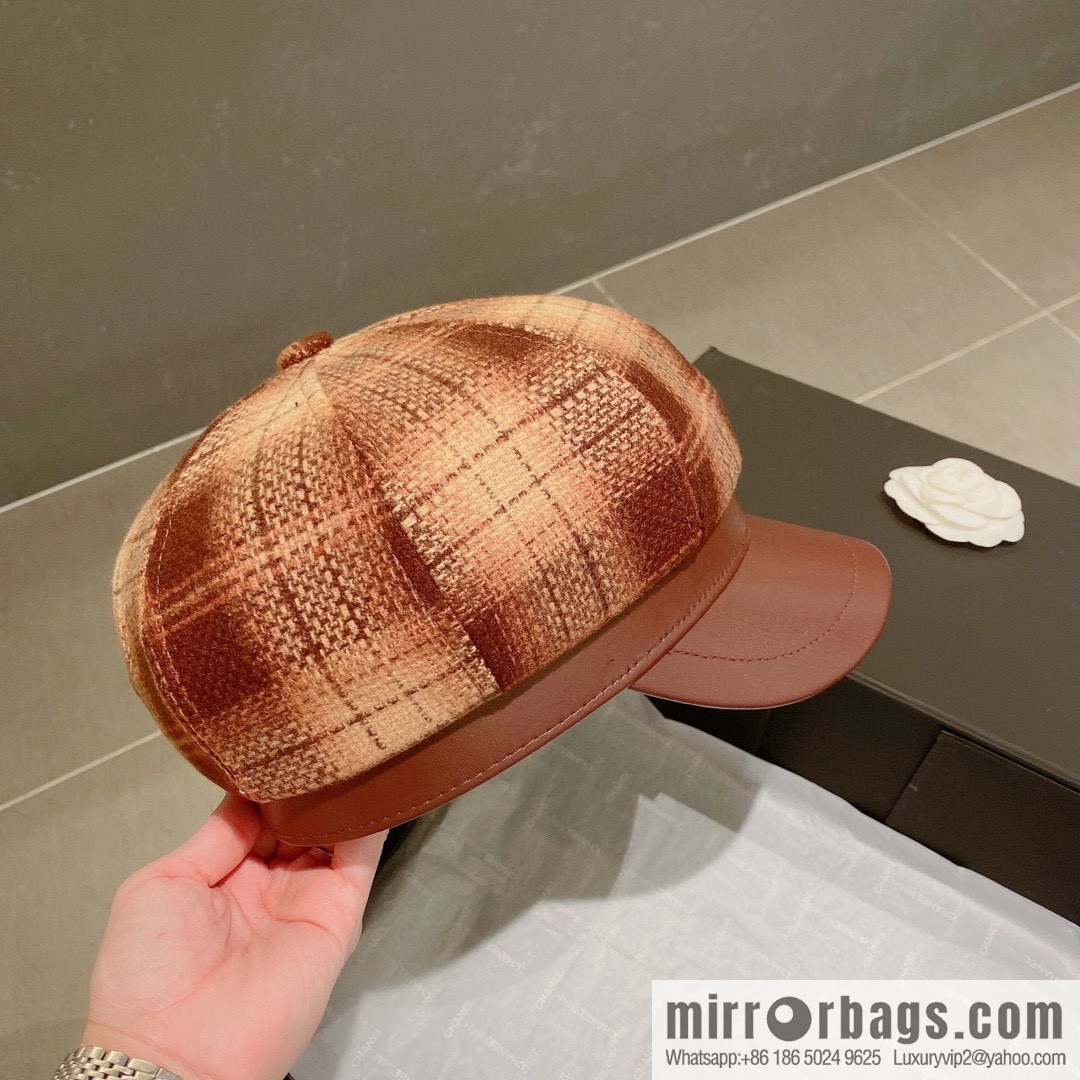 Burberry 2022 autumn and winter new octagonal cap