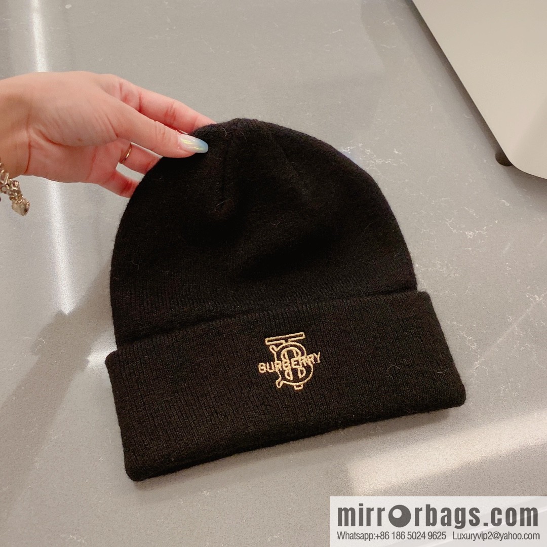 Burberry 2022 autumn and winter new wool knitted hat