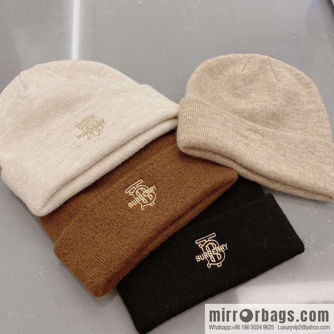 Burberry 2022 autumn and winter new wool knitted hat