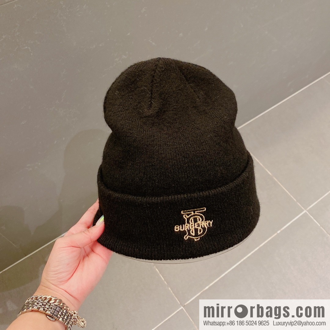 Burberry 2022 autumn and winter new wool knitted hat