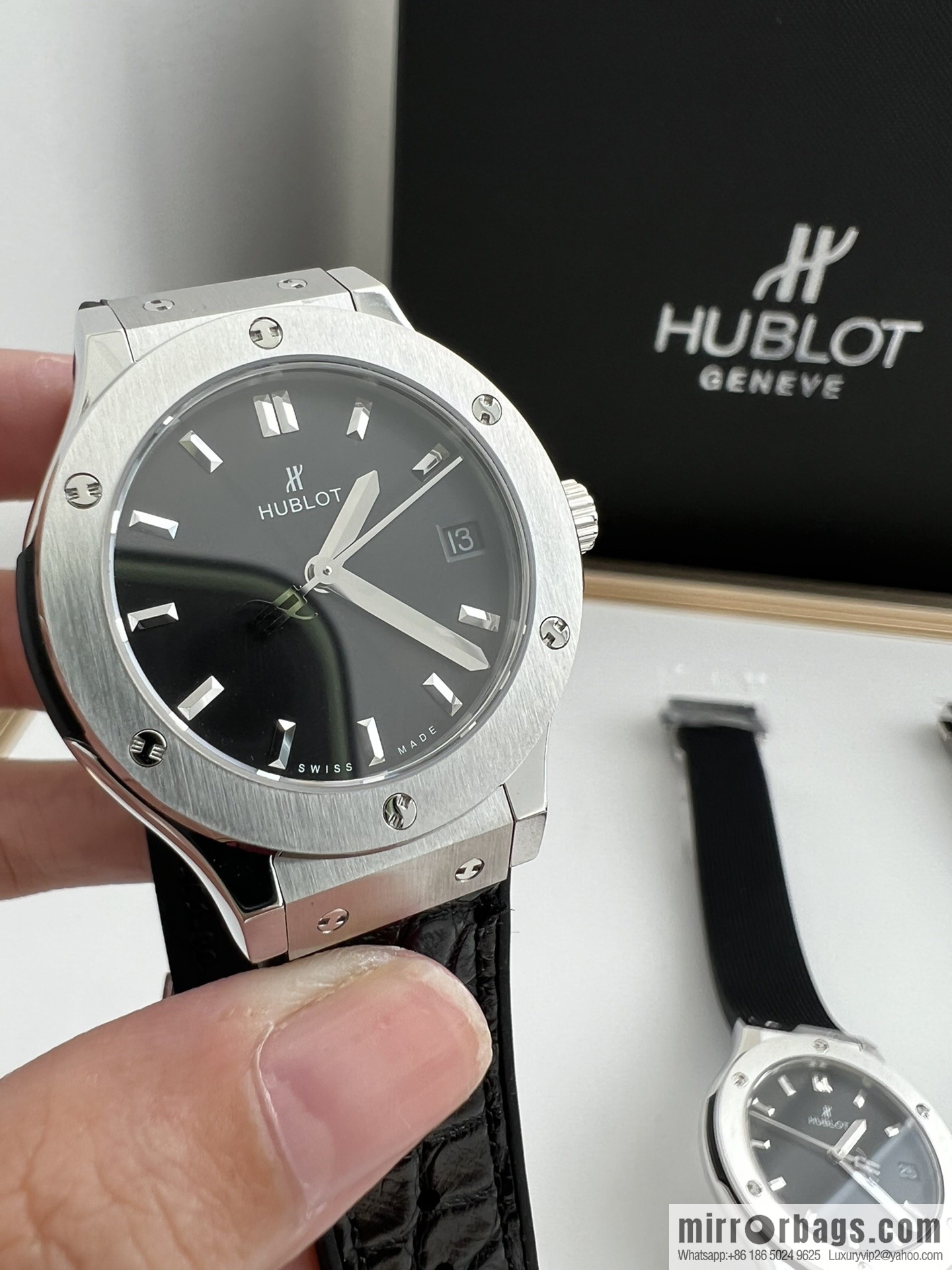 Hublot HUBLOT newly upgraded, Hengbao Swiss imported quartz movement women's watch