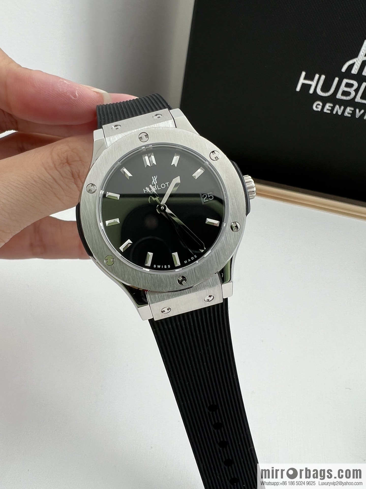 Hublot HUBLOT newly upgraded, Hengbao Swiss imported quartz movement women's watch