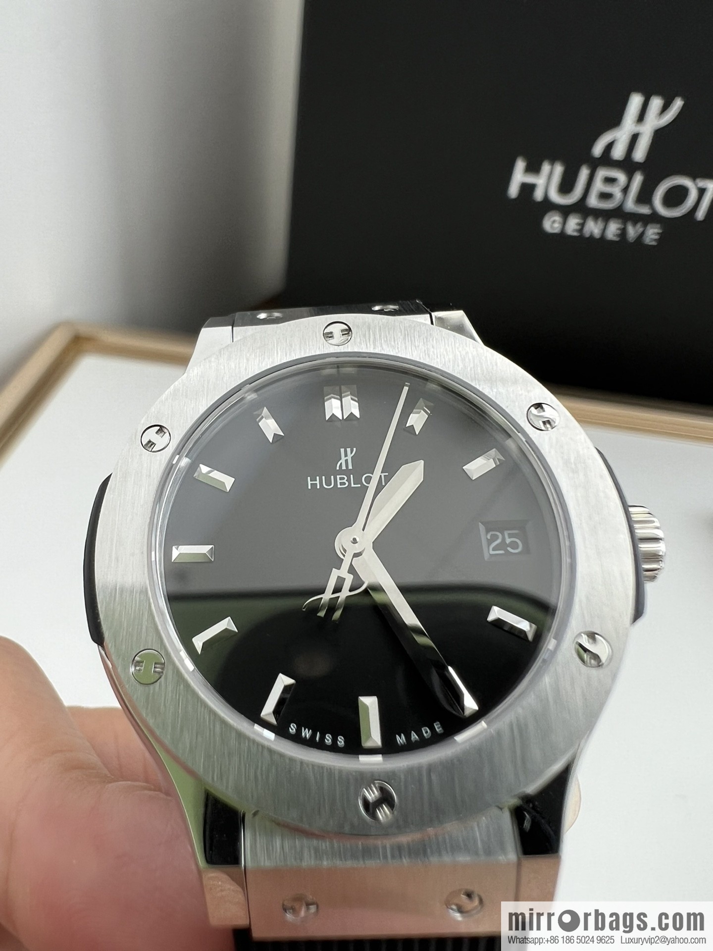 Hublot HUBLOT newly upgraded, Hengbao Swiss imported quartz movement women's watch
