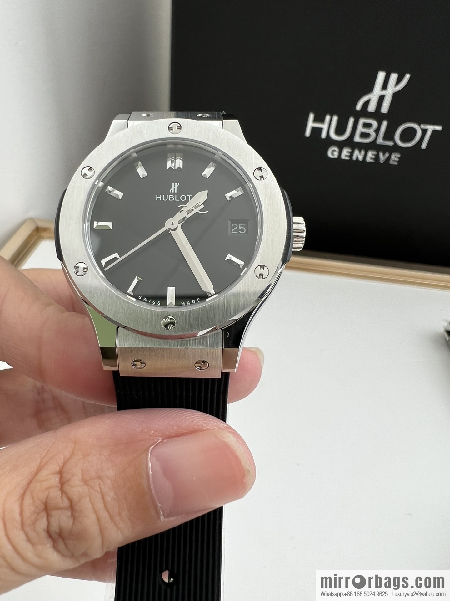 Hublot HUBLOT newly upgraded, Hengbao Swiss imported quartz movement women's watch