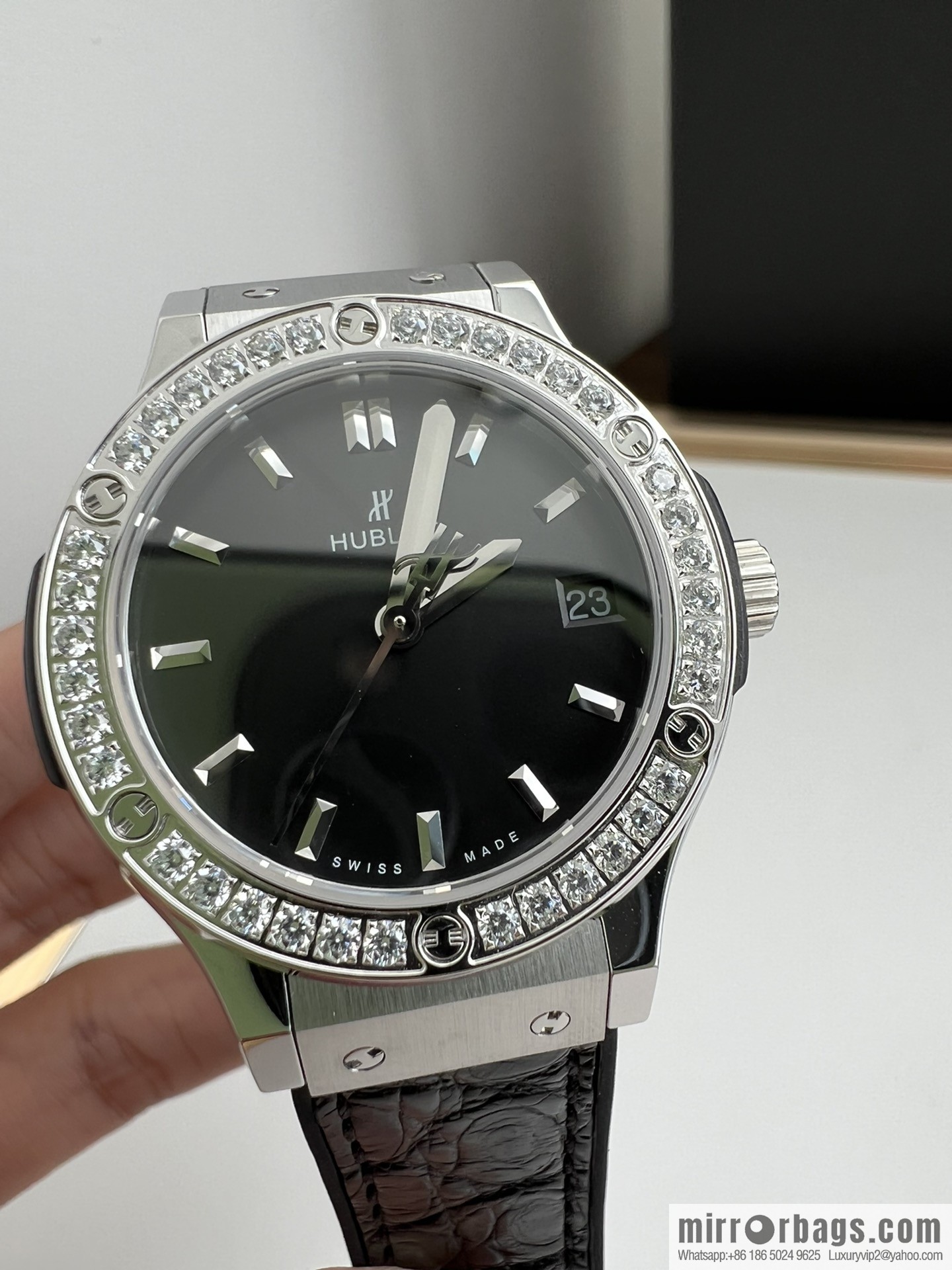 Hublot HUBLOT newly upgraded, Hengbao Swiss imported quartz movement women's watch