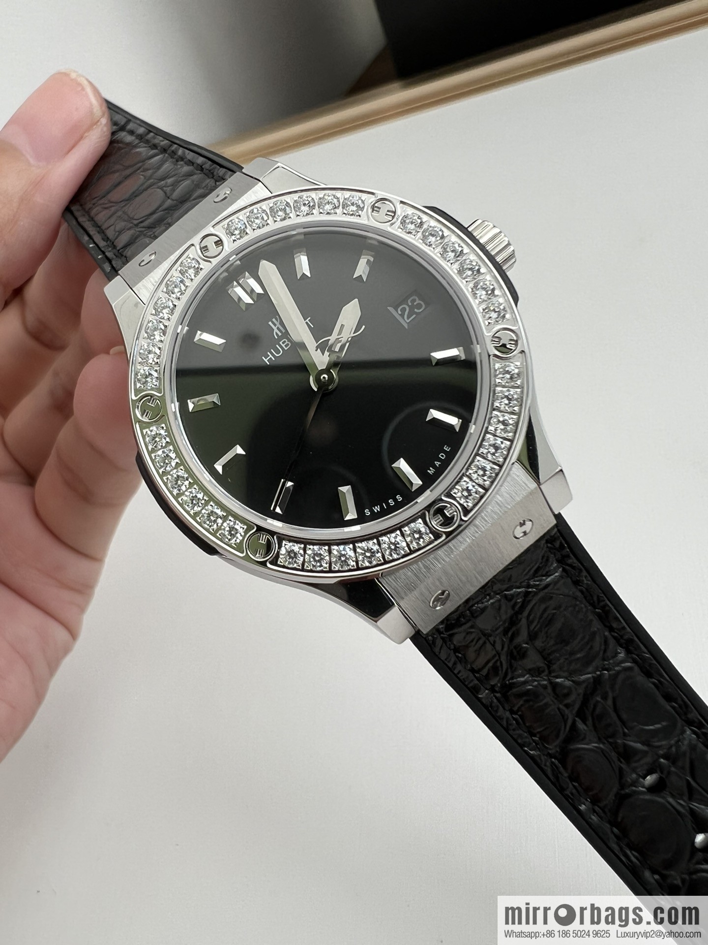 Hublot HUBLOT newly upgraded, Hengbao Swiss imported quartz movement women's watch