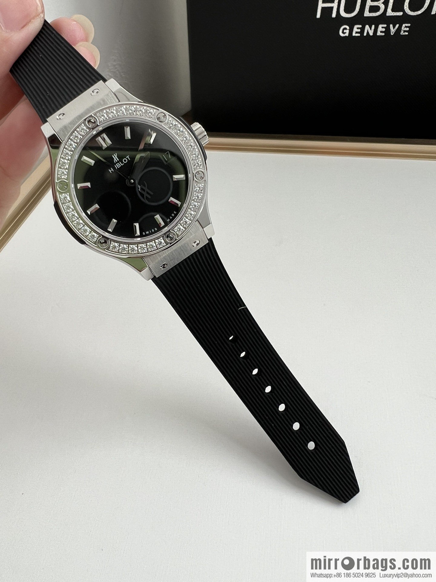 Hublot HUBLOT newly upgraded, Hengbao Swiss imported quartz movement women's watch