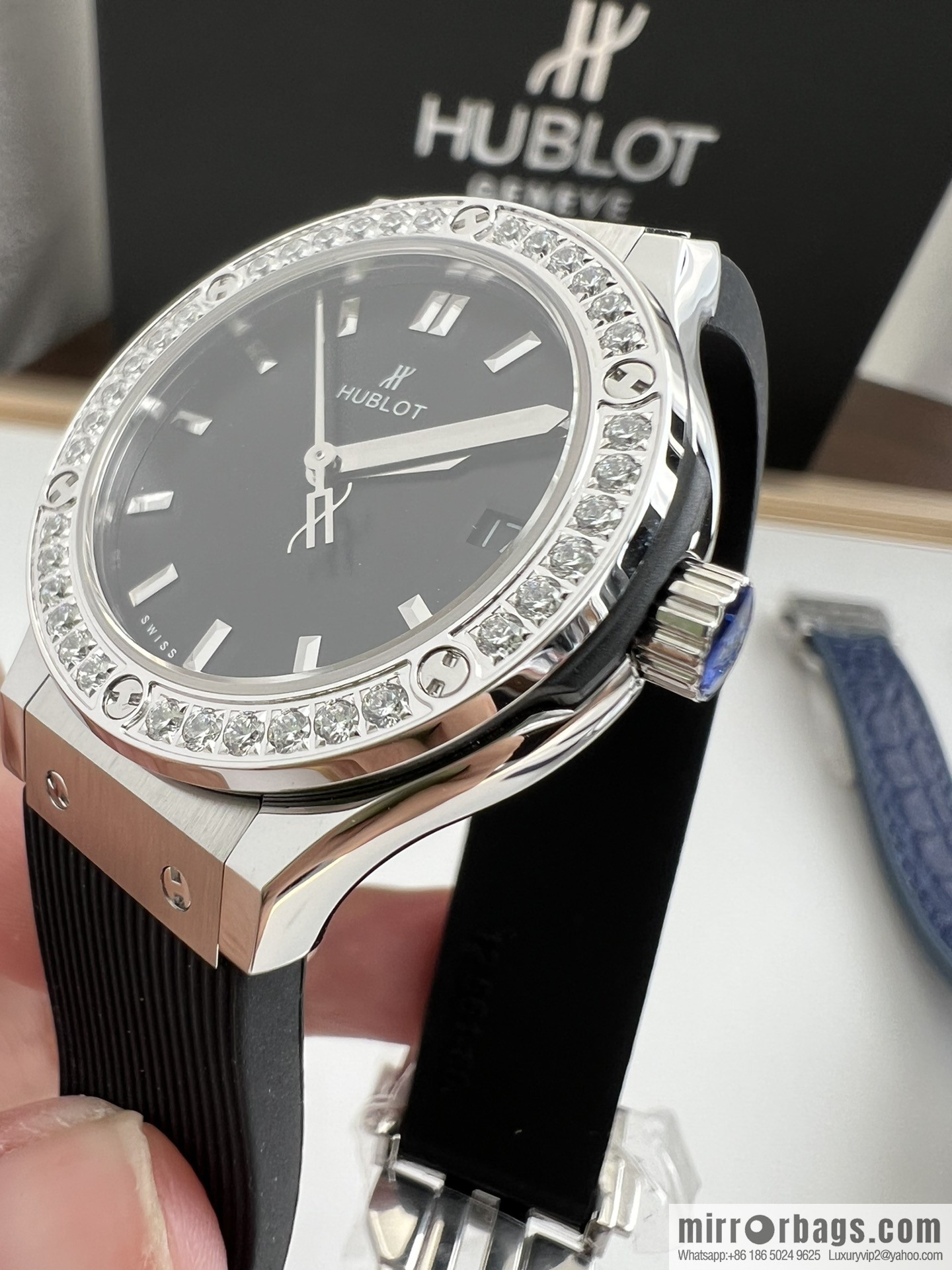 Hublot HUBLOT newly upgraded, Hengbao Swiss imported quartz movement women's watch